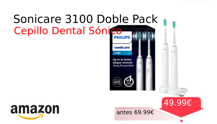 Sonicare 3100 Doble Pack