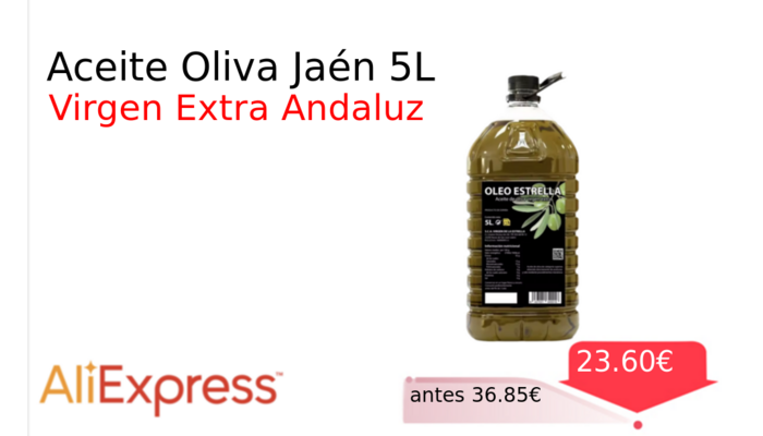 Aceite Oliva Jaén 5L