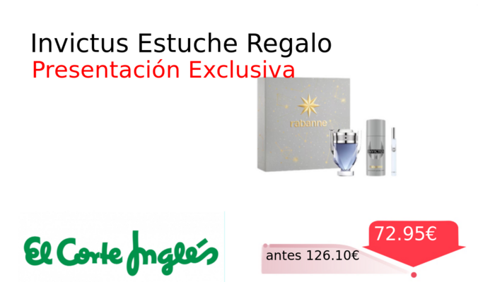 Invictus Estuche Regalo