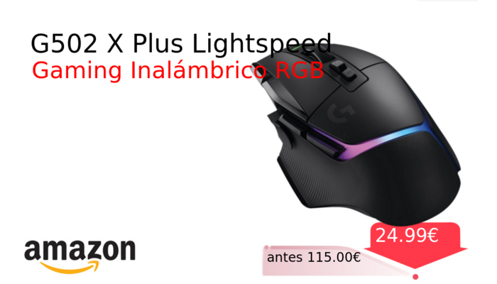 G502 X Plus Lightspeed
