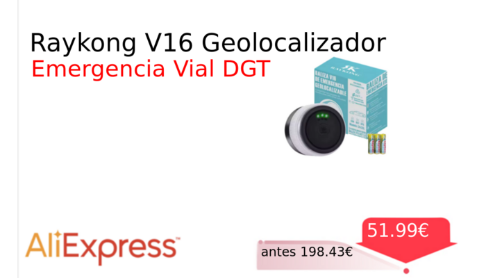 Raykong V16 Geolocalizador