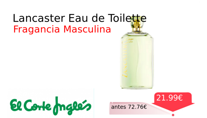 Lancaster Eau de Toilette
