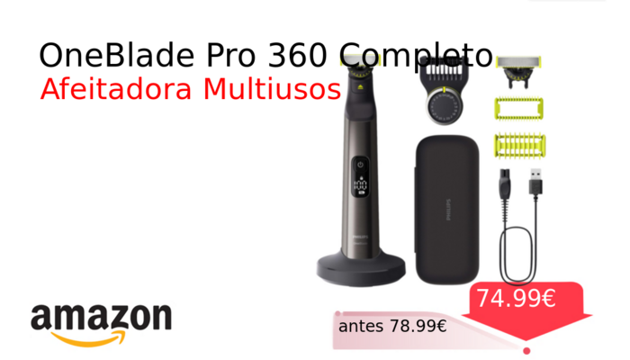 OneBlade Pro 360 Completo