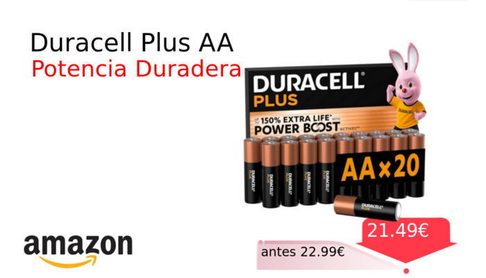 Duracell Plus AA