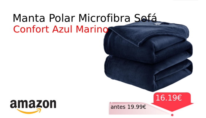 Manta Polar Microfibra Sofá