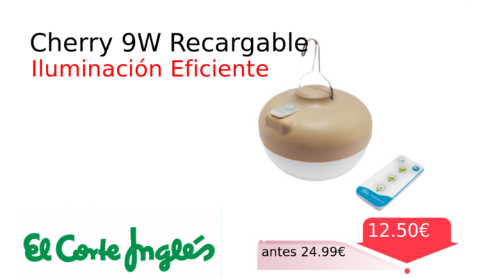 Cherry 9W Recargable