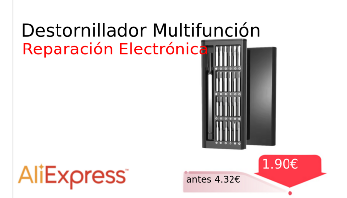 Destornillador Multifunción