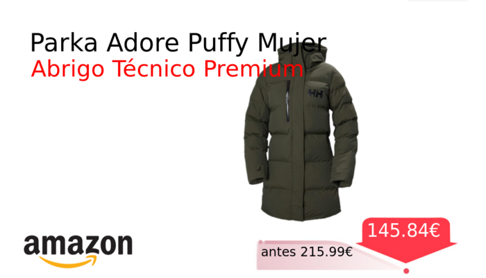 Parka Adore Puffy Mujer