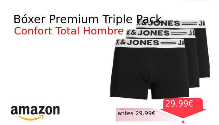Bóxer Premium Triple Pack