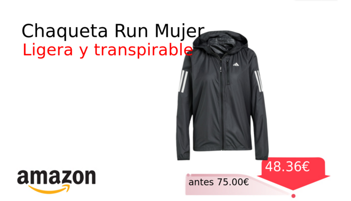 Chaqueta Run Mujer