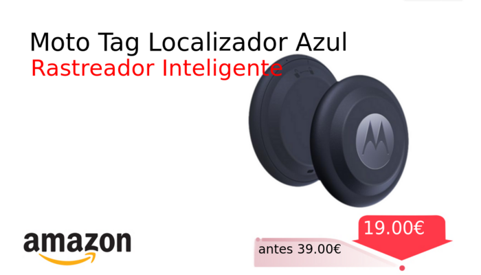 Moto Tag Localizador Azul