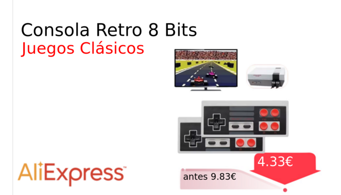 Consola Retro 8 Bits