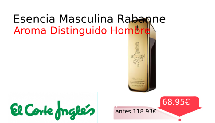Esencia Masculina Rabanne
