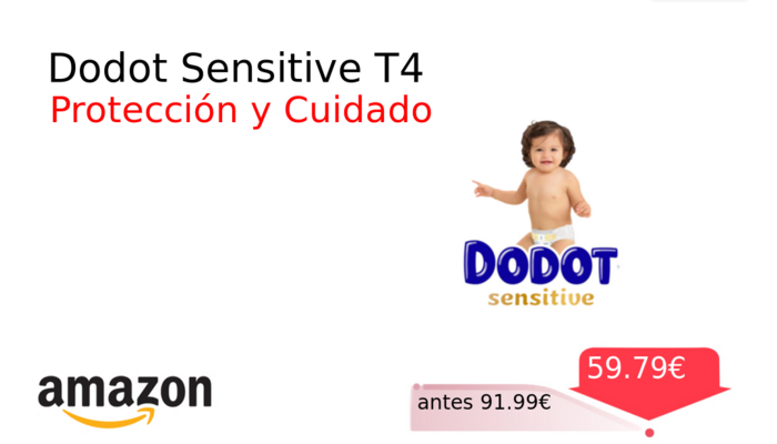 Dodot Sensitive T4