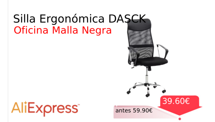 Silla Ergonómica DASCK