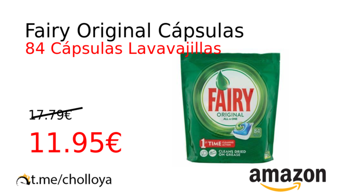 Fairy Original Cápsulas