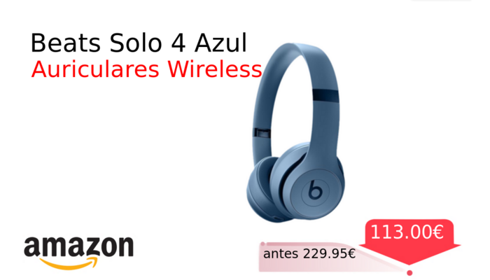 Beats Solo 4 Azul