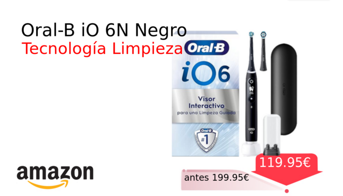 Oral-B iO 6N Negro