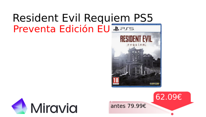 Resident Evil Requiem PS5