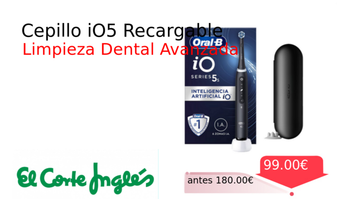 Cepillo iO5 Recargable