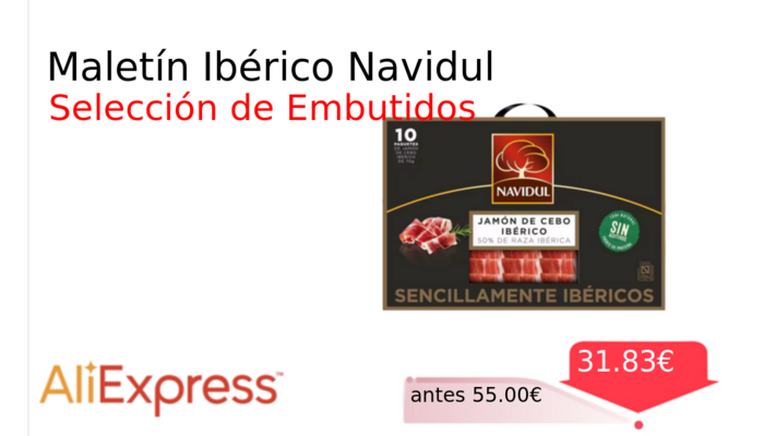 Maletín Ibérico Navidul
