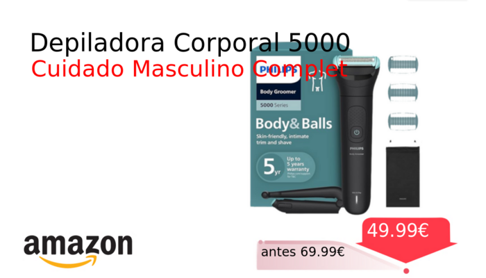 Depiladora Corporal 5000