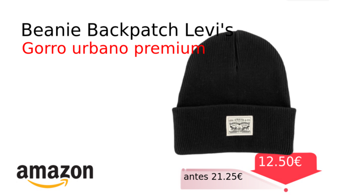Beanie Backpatch Levi's
