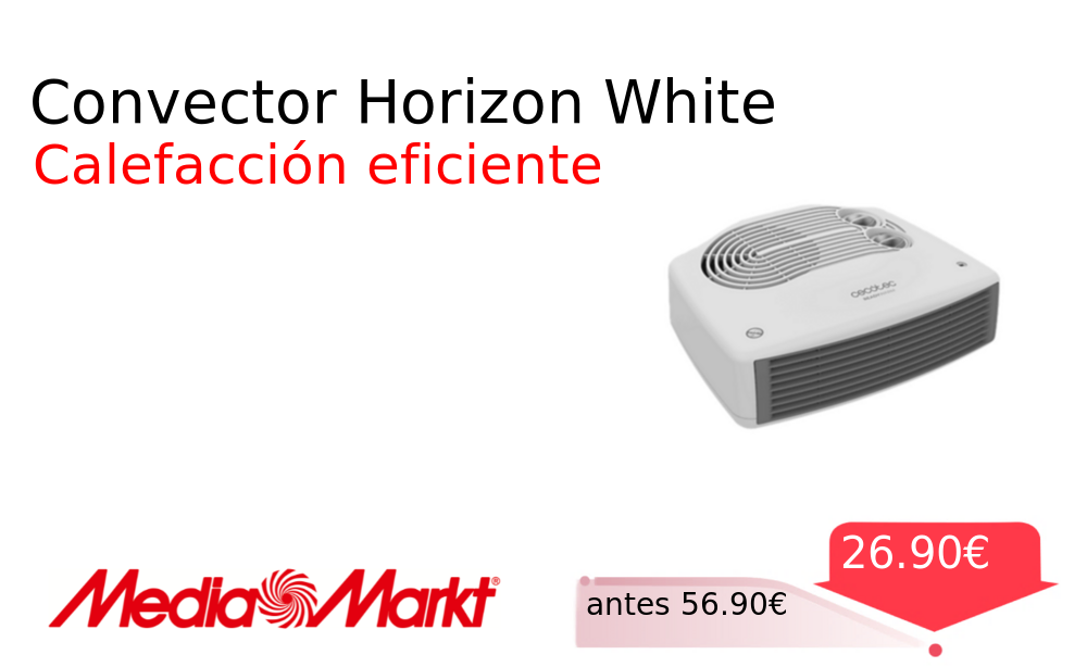 Convector Horizon White