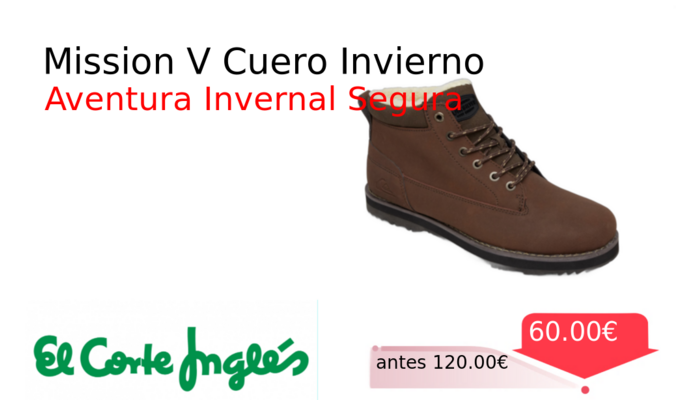 Mission V Cuero Invierno