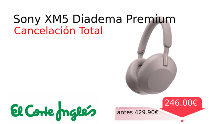 Sony XM5 Diadema Premium