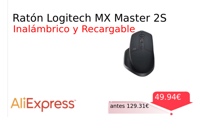 Ratón Logitech MX Master 2S