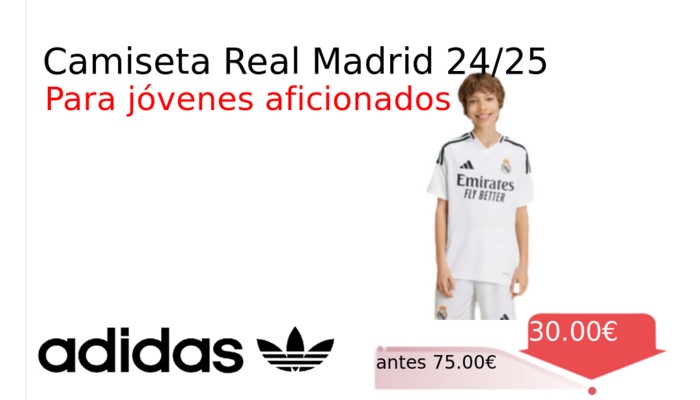 Camiseta Real Madrid 24/25