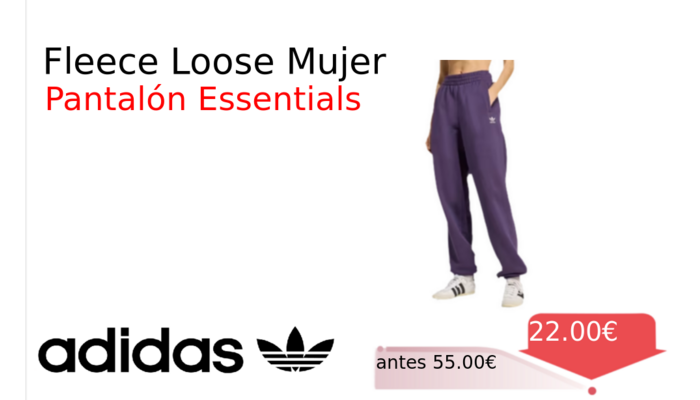 Fleece Loose Mujer