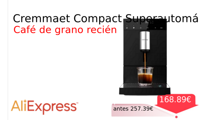 Cremmaet Compact Superautomá