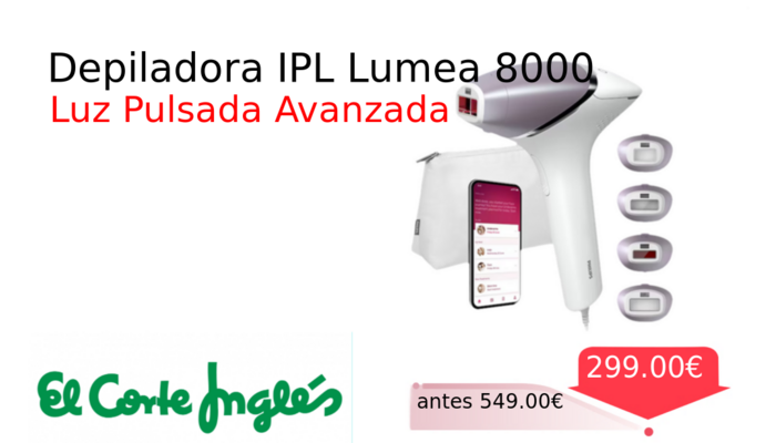 Depiladora IPL Lumea 8000