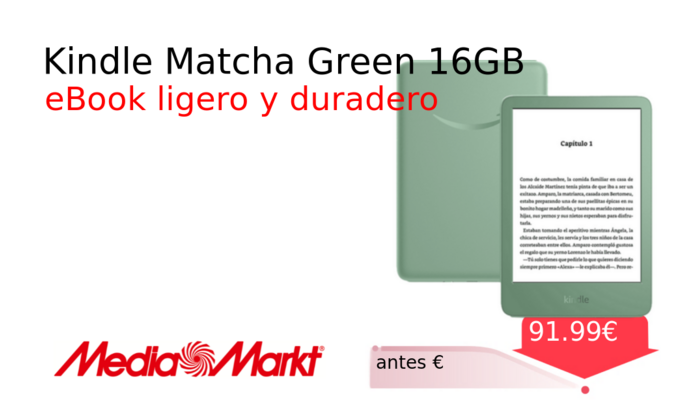 Kindle Matcha Green 16GB