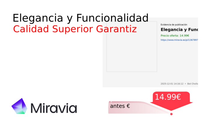 Elegancia y Funcionalidad