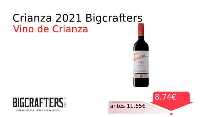 Crianza 2021 Bigcrafters