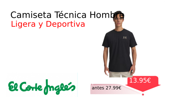 Camiseta Técnica Hombre