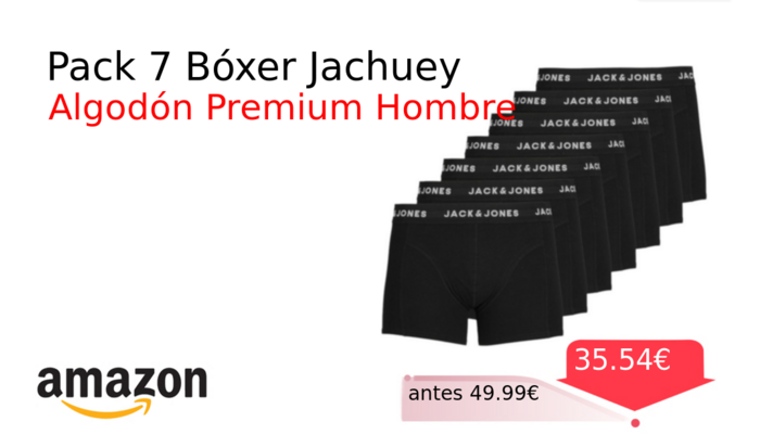 Pack 7 Bóxer Jachuey