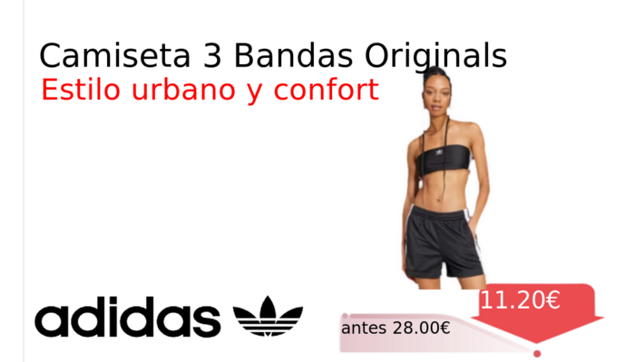 Camiseta 3 Bandas Originals