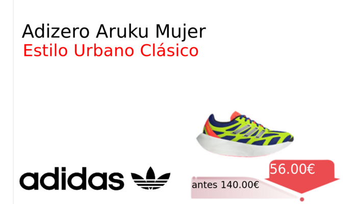Adizero Aruku Mujer