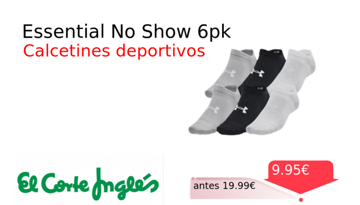 Essential No Show 6pk