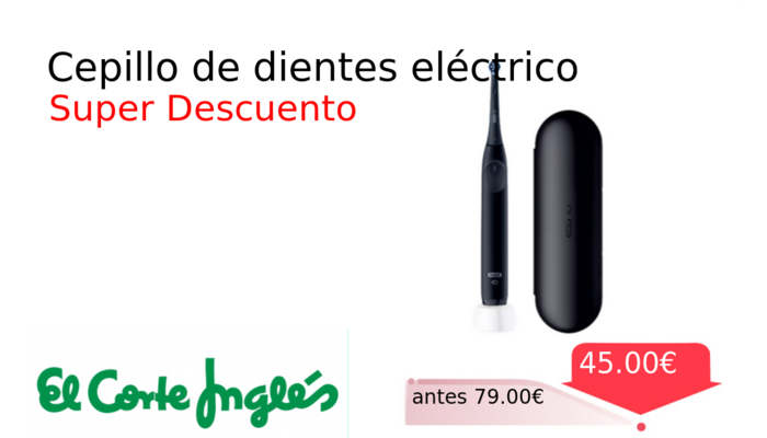 Cepillo de dientes eléctrico