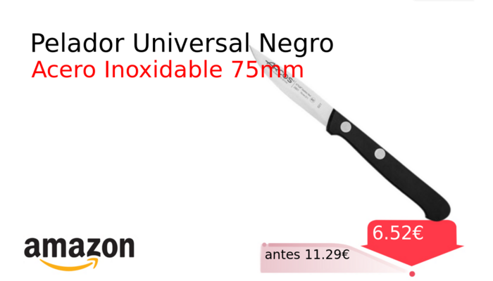 Pelador Universal Negro