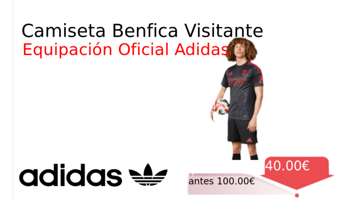 Camiseta Benfica Visitante