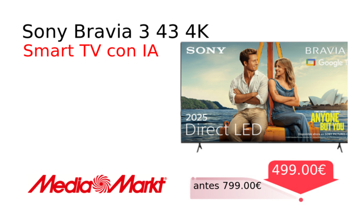 Sony Bravia 3 43 4K