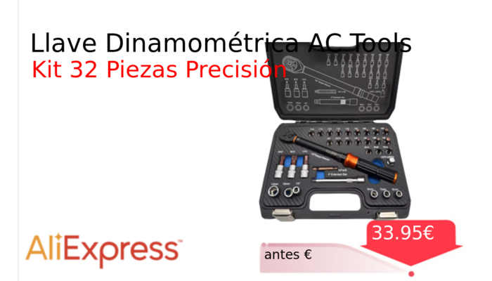 Llave Dinamométrica AC Tools