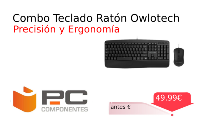 Combo Teclado Ratón Owlotech