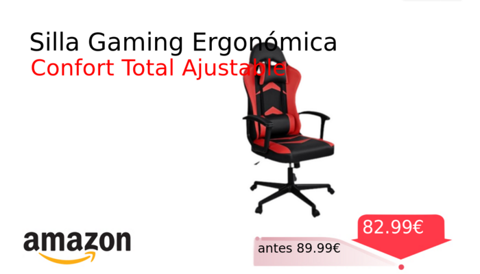 Silla Gaming Ergonómica